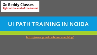 UI Path Training in Noida