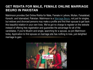 Rishta in Lahore