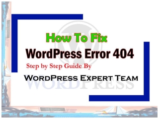 How to Fix 404 error in wordpress 17077285922 WordPress Error 404