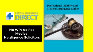 Medical Negligence Solicitors | Medical Negligence Claims in the United Kingdom