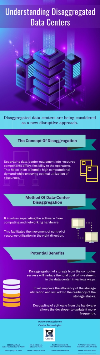 Understanding Disaggregated Data Centers