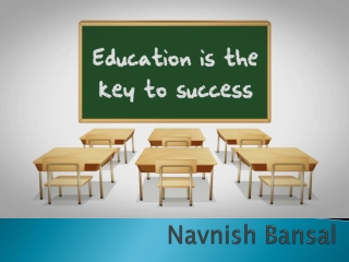 Education is the Key to Success in Life