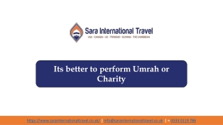 2020 Hajj Packages | Best Hajj 2020 Packages | Sara International Travel UK