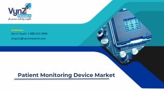 Global Patient Monitoring Device Market – Analysis and Forecast (2018-2024)