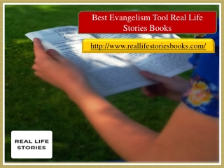 Best Evangelism Tool  Real Life Stories Books