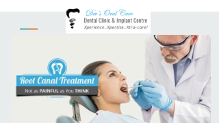 Root Canal Treatment – Not as Painful as You Think