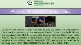 Muscular Pain Treatment in Dwarka Delhi | Pain Free Physiotherapy