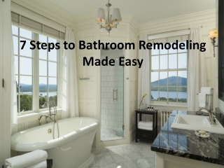 DIY Bathroom Remodel: 7 Successful tips and information about a Bathroom redesign