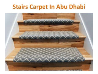 Stairs Carpet In Abu Dhabi