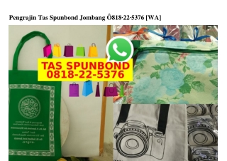 Pengrajin Tas Spunbond Jombang Ö8I8-22-5376[wa]