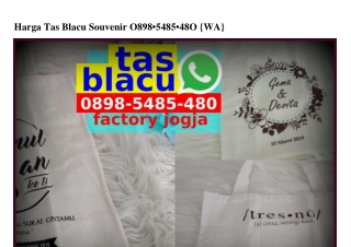 Harga Tas Blacu Souvenir Ô898-5485-48Ô[wa]