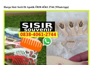 Harga Sisir Serit Di Apotik 083840612744[wa]