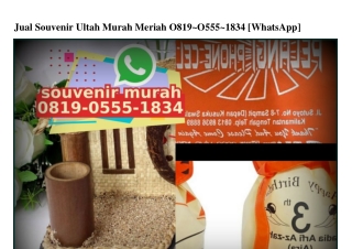 Jual Souvenir Ultah Murah Meriah 081905551834[wa]