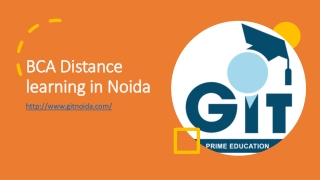 BCA Distance learning in Noida