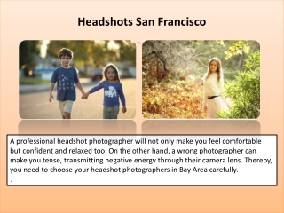 Headshots San Francisco