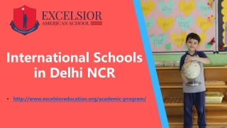 International schools in Delhi NCR