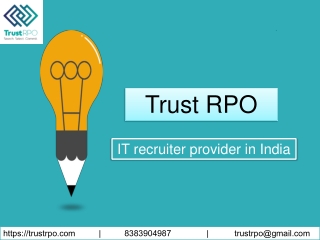 IT Recruiter Provider in India