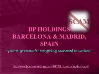 VEROPETOSTEN TORJUNTA, bp madrid holdings anti-fraud news ar