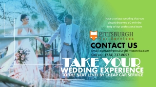 Take Your Wedding Experience to The Next Level by Cheap Car Service