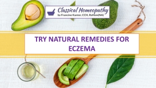 Try Natural Remedies for Eczema