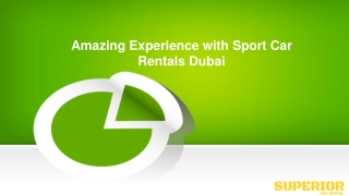 Amazing Experience with Sport Car Rentals Dubai