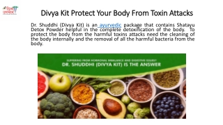 Divya Kit Improves Digestion And Increase The Immunity Of The Body