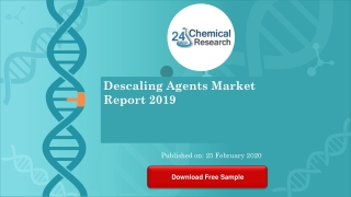 Descaling Agents Market Report 2019