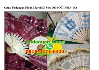 Cetak Undangan Nikah Murah Di Solo 0818.0771.6413[wa]