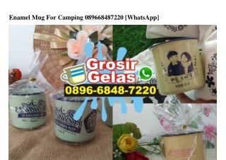 Enamel Mug For Camping 0896 6848 7220[wa]