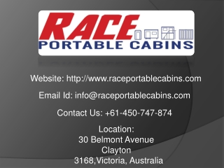 Portable Buildings Rent to Own in Australia