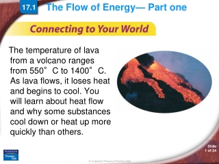 The Flow of Energy— Part one