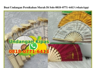 Buat Undangan Pernikahan Murah Di Solo 081807716413[wa]