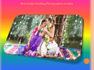 Best Candid Wedding Photographers in India