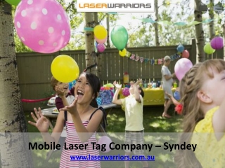 Mobile Laser Tag Company - Syndey
