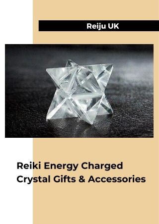 Reiki Energy Charged Crystal Gifts & Accessories