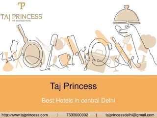 Taj Princess is one of the best Hotels in Central Delhi