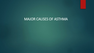 One of the Important Causes of Asthma