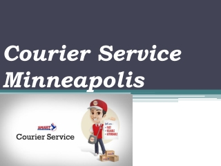 Right Courier Company for same day courier service Minneapolis