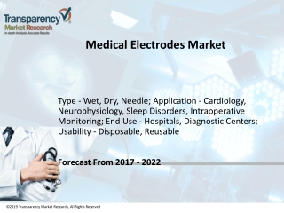 Medical Electrodes Market is Predicted to Register a Healthy 6.0% CAGR Between 2017 and 2022