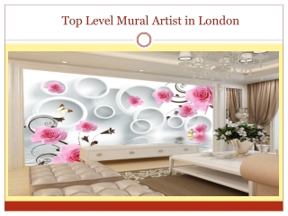 Top Level Mural Artist in London