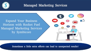 #1 Managed Marketing Service for Sudden Business Growth