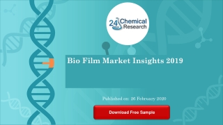 Bio Film Market Insights 2019