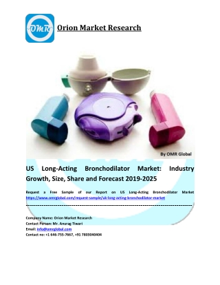 US Long-Acting Bronchodilator Market Growth, Size, Share and Industry Report to 2019-2025