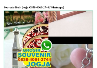 Souvenir Kulit Jogja Ö838–4Ö61–2744[wa]