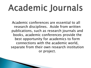 Academic Journals-Apiar.org.au