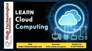 Best Cloud Computing Course in Delhi