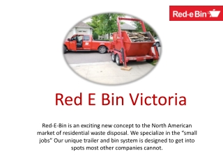 Bin Rental & Junk Removal Services Victoria