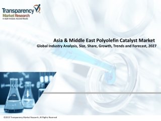 Asia & Middle East Polyolefin Catalyst Market to Reach Valuation of ~Us$ 1.7 Bn by 2027