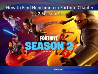 How to Find Henchmen in Fortnite Chapter 2 Season 2?