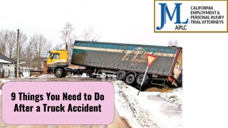 9 Things You Need to Do After a Truck Accident